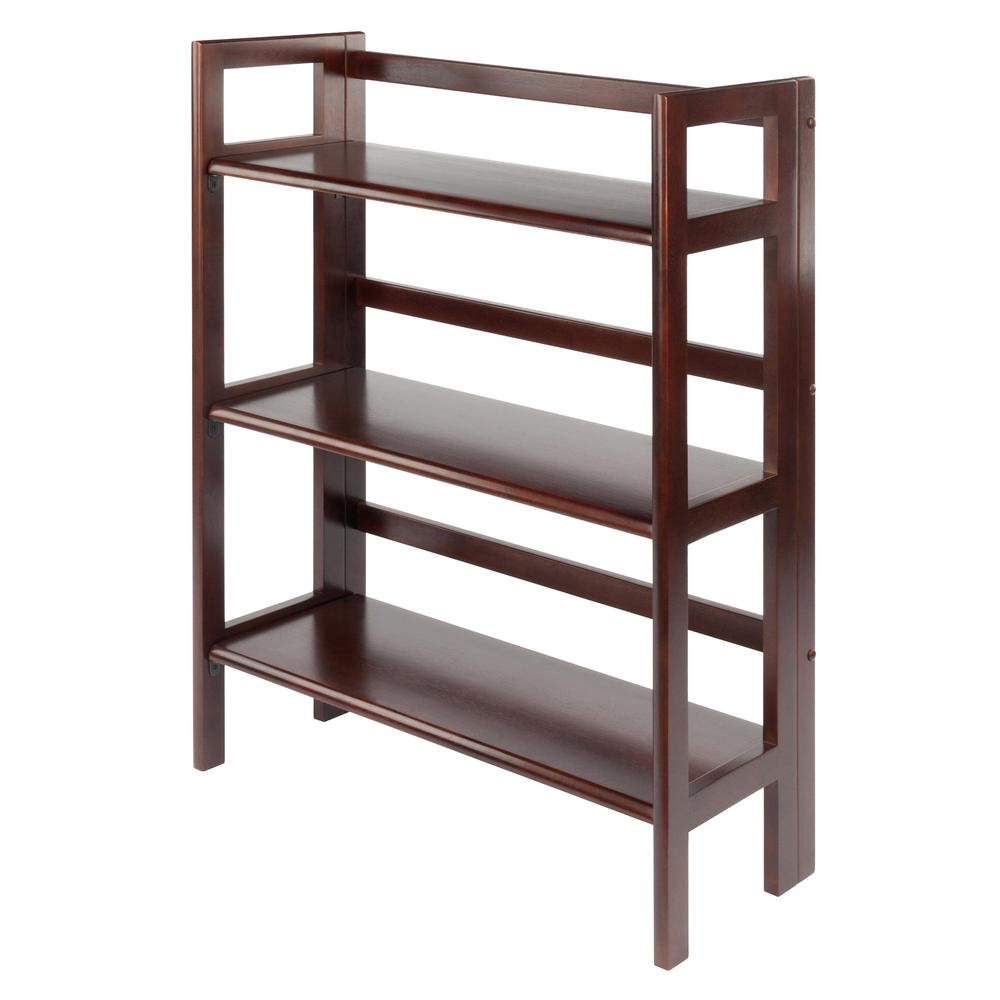 Terry Folding Bookcase Walnut. Picture 1
