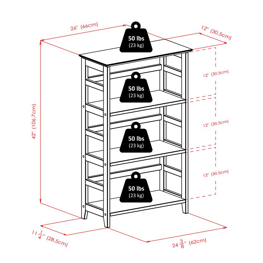 Studio Bookshelf 3-tier. Picture 6