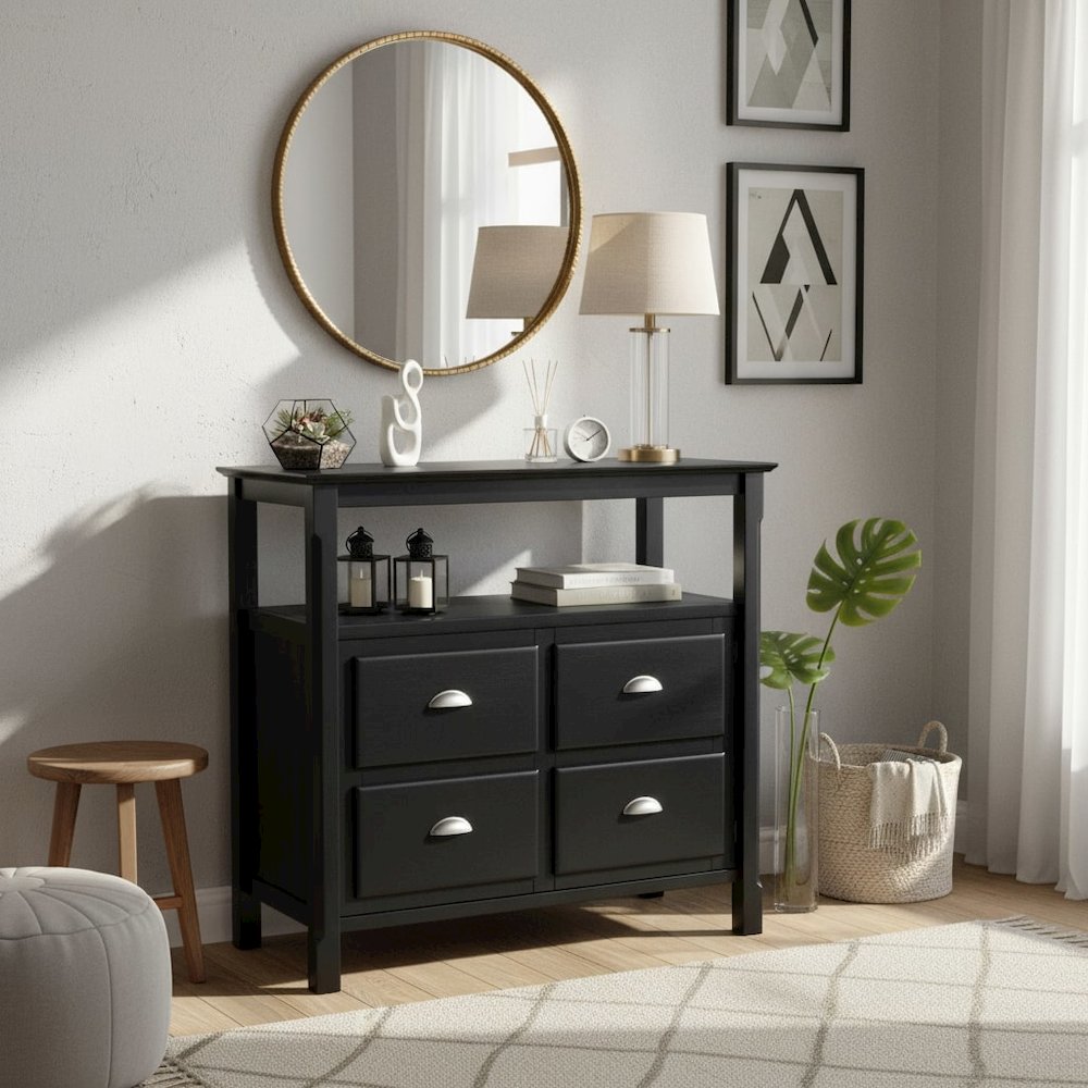 Buffet Table, Two Door Cabinet, Sideboard Server Console. Picture 2