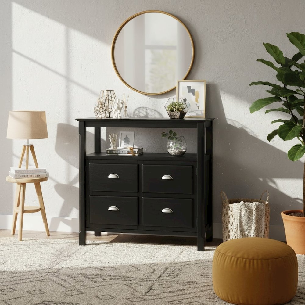 Buffet Table, Two Door Cabinet, Sideboard Server Console. Picture 3