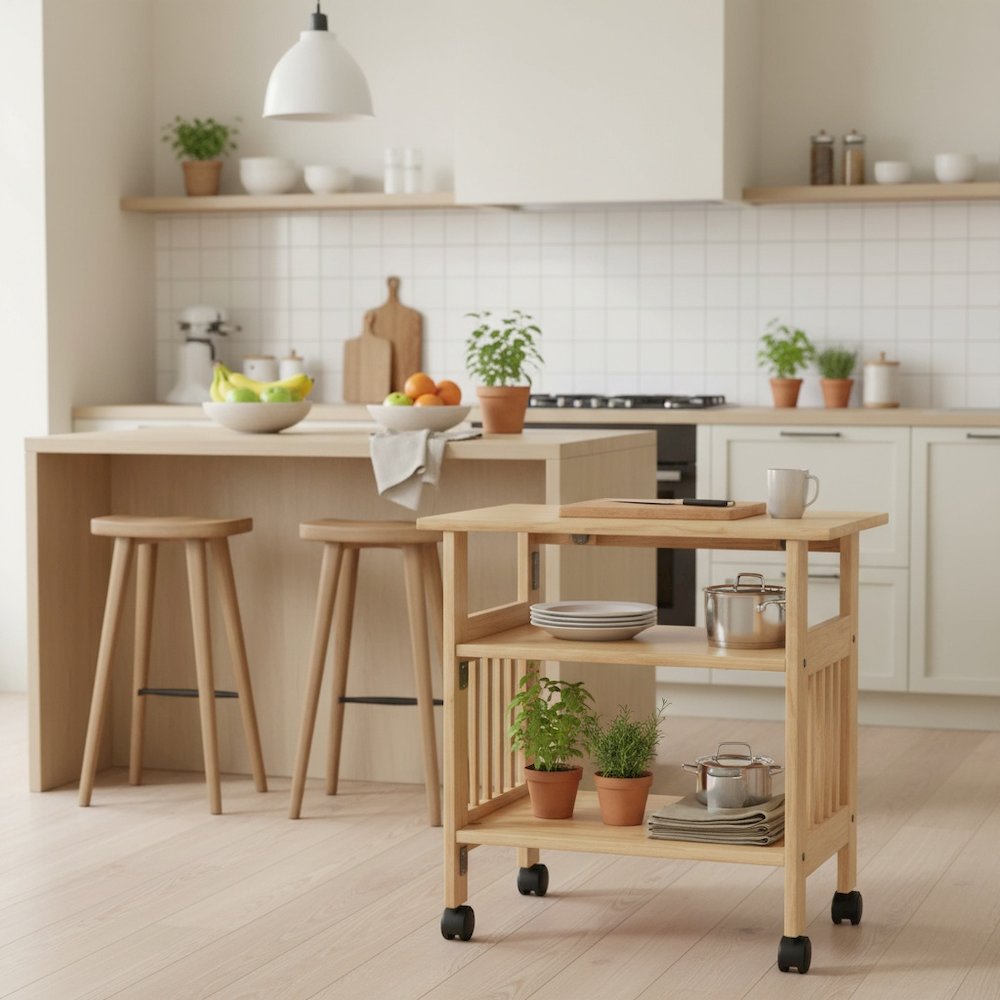 Solid wood computer desk with foldable keyboard tray, transitional style. Picture 3