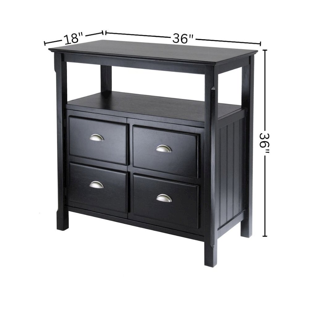 Buffet Table, Two Door Cabinet, Sideboard Server Console. Picture 5