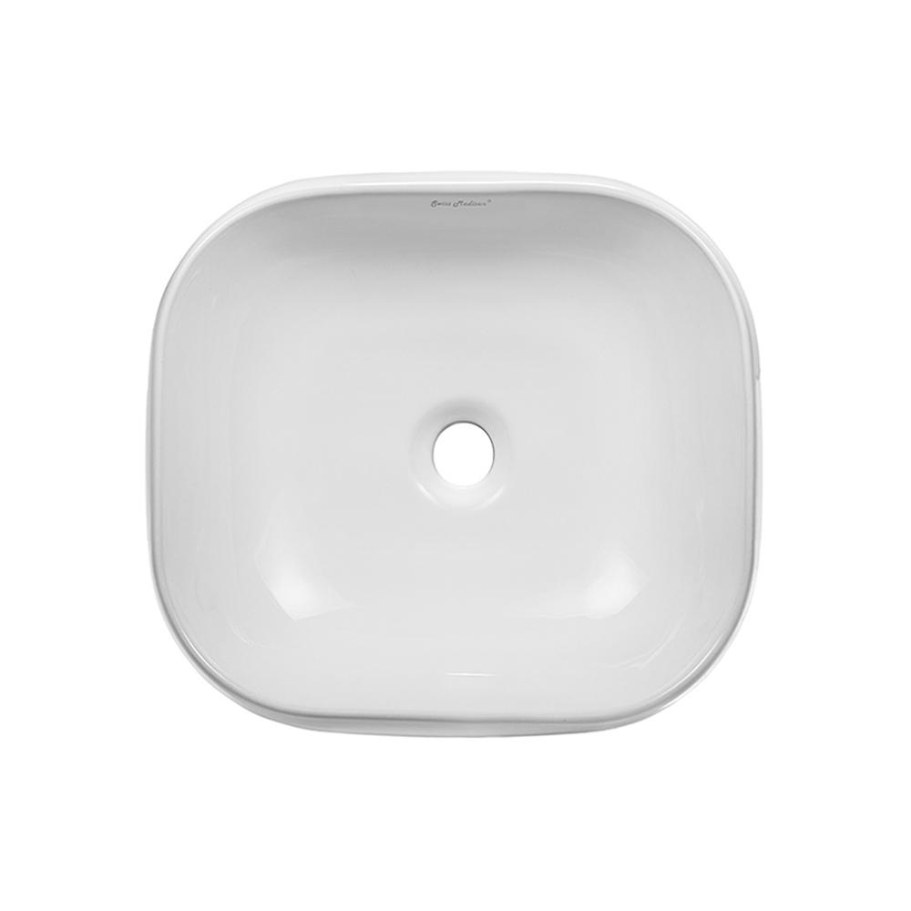 Chateau 18 Square Ceramic Vessel Sink. Picture 3