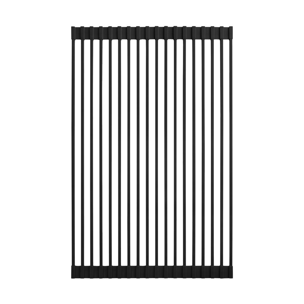 20 x 12 " Kitchen Sink Grid, Black. Picture 1