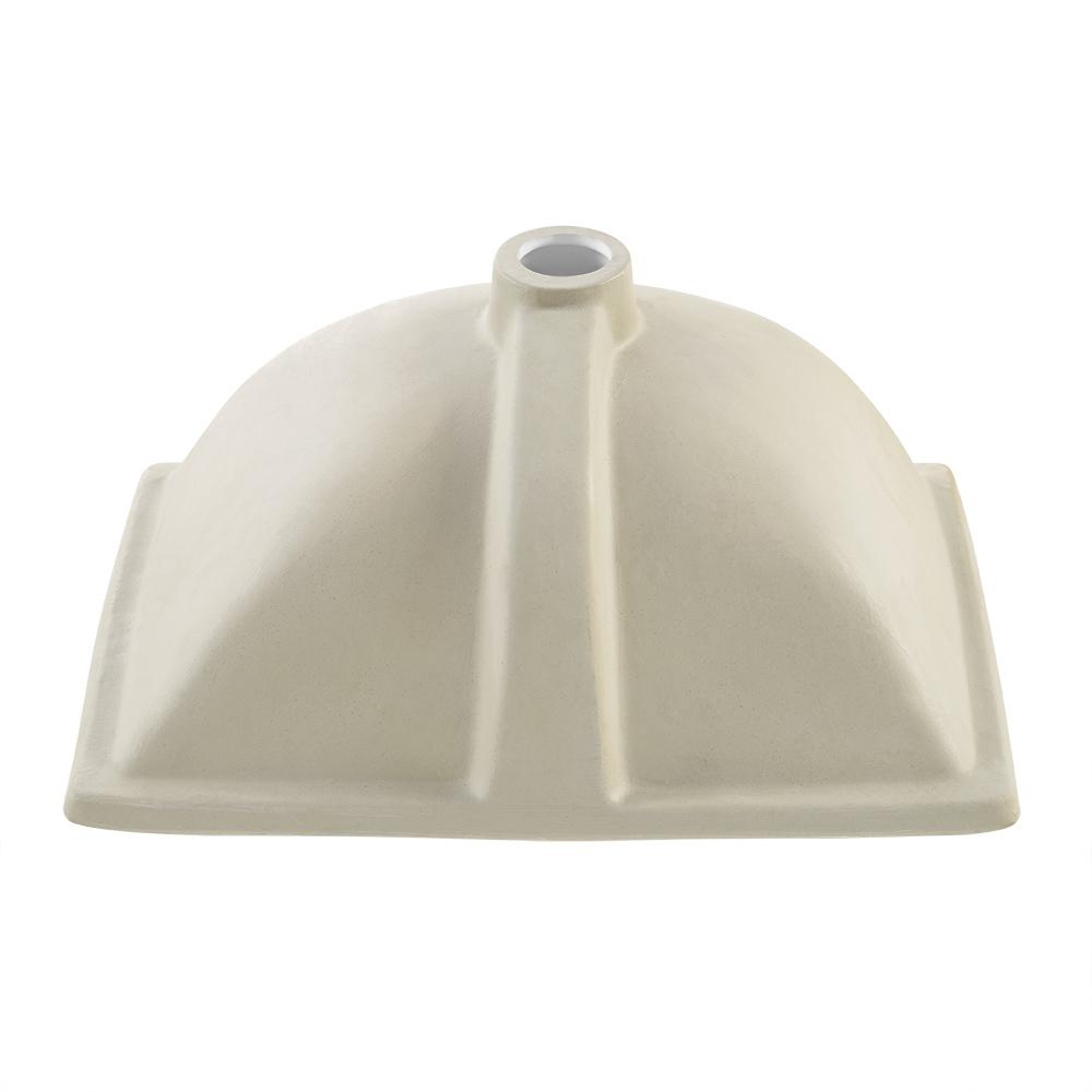 Plaisir 18.5 Rectangular Under-Mount Bathroom Sink. Picture 5
