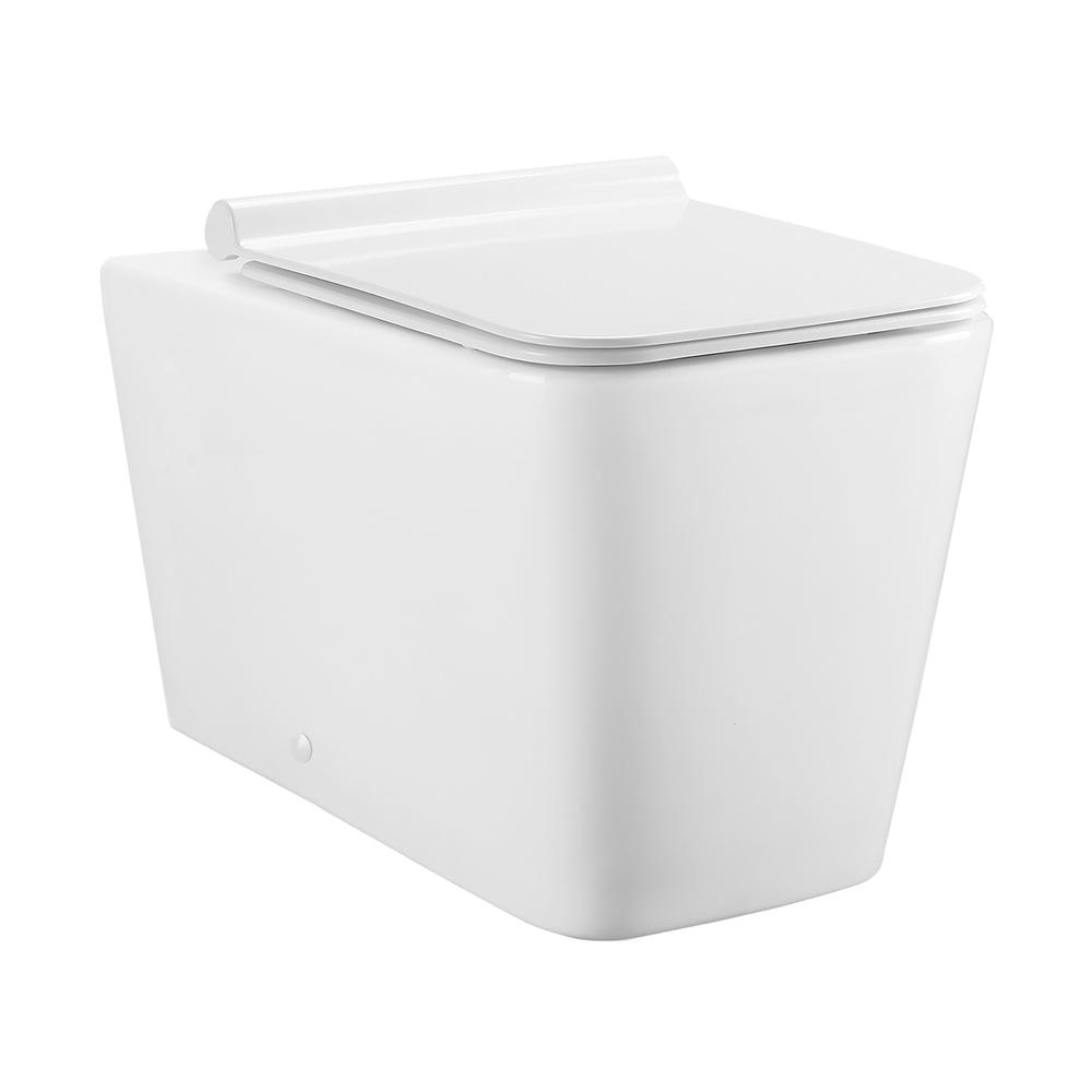 Concorde Back-to-Wall Square Toilet Bowl. Picture 1