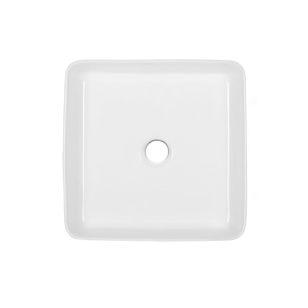 Concorde 15 Square Ceramic Vessel Sink. Picture 2