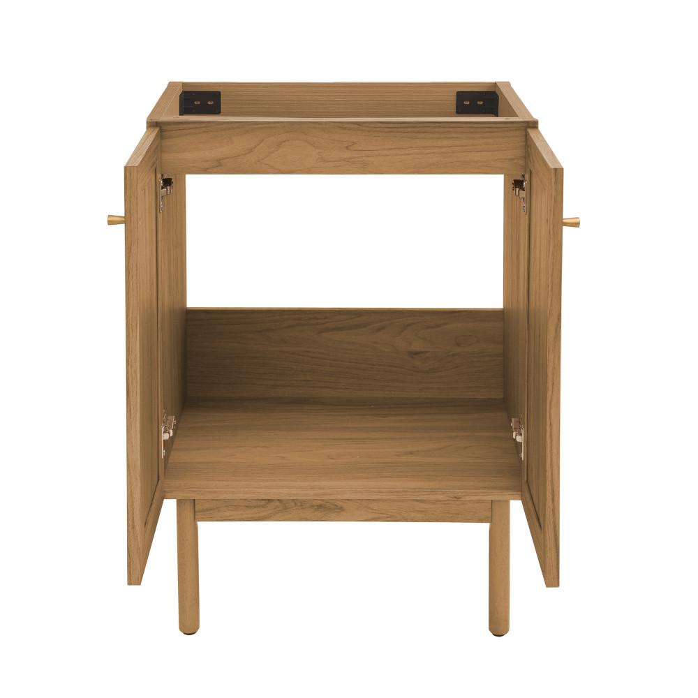 Classe 24" Bathroom Vanity in Oak Cabinet Only. Picture 4