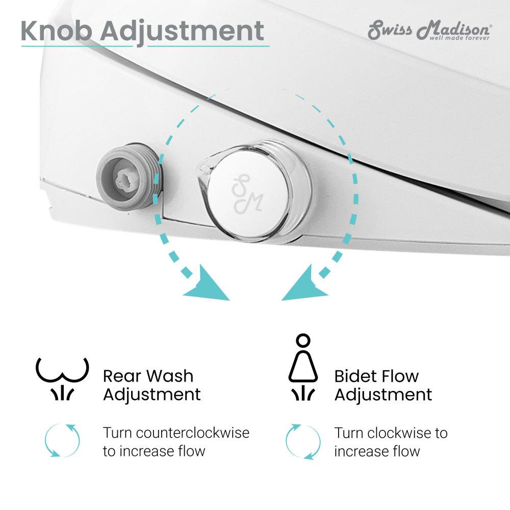 Cascade Smart Toilet Seat Bidet. Picture 4