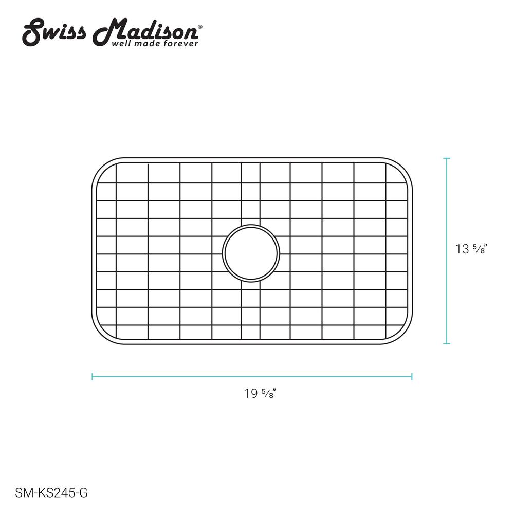 18 x 12 Stainless Steel Kitchen Sink Grid. Picture 2
