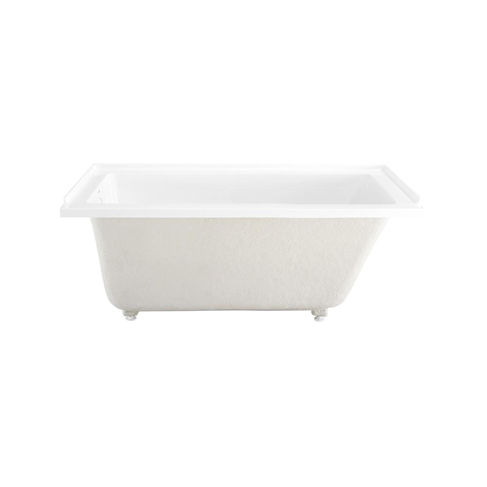 Voltaire 60" x 30" Left-Hand Drain Alcove Bathtub. Picture 1