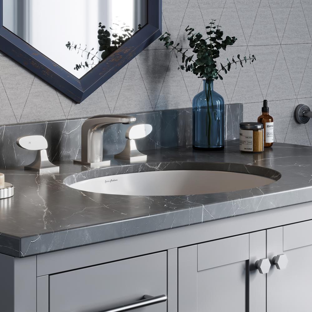 Monaco 18 Oval Under-Mount Bathroom Sink. Picture 18