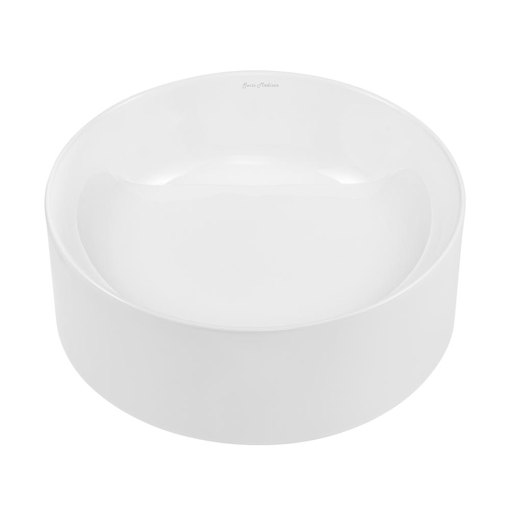 Beau 16.5" Round Vessel Bathroom Sink. Picture 1