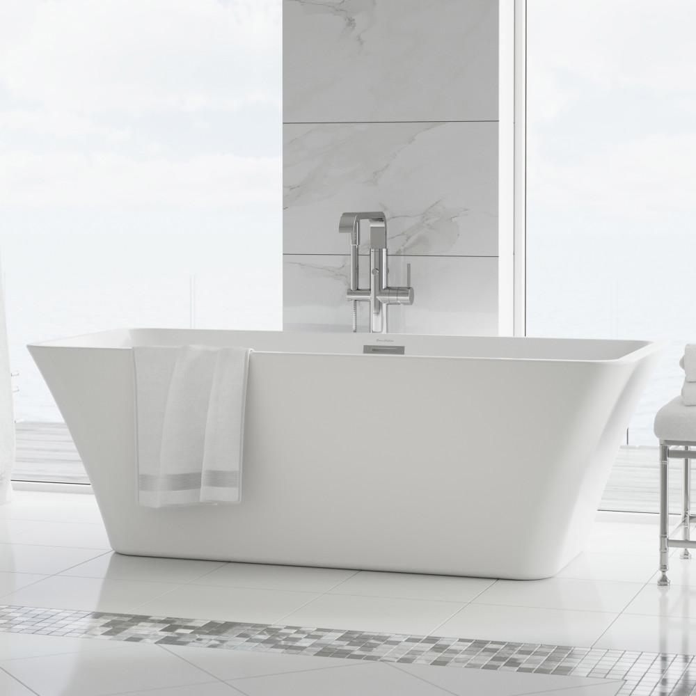 St. Tropez 67" Freestanding Bathtub. Picture 2