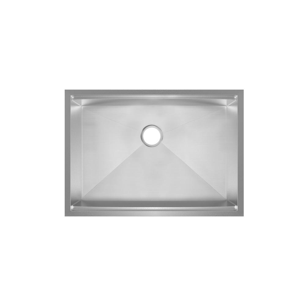 Rivage 27 x 19 Single Basin Undermount Kitchen Workstation Sink. Picture 7