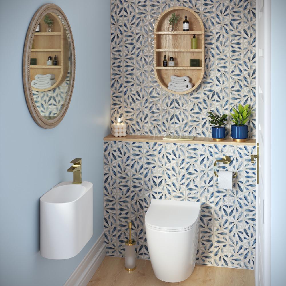 Fantome H Concealed Toilet Tank Carrier System. Picture 2