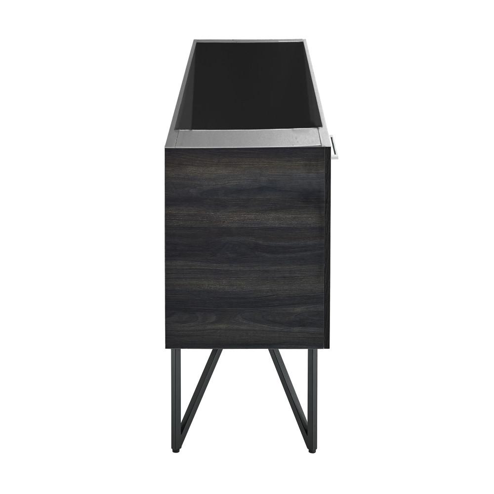 Annecy 60 Black Walnut Bathroom Vanity Cabinet Only (SM-BV226). Picture 2
