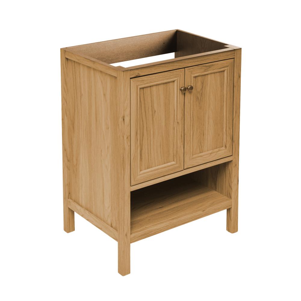 Chateau 24" Bathroom Vanity in Natural Oak - Cabinet. Picture 2