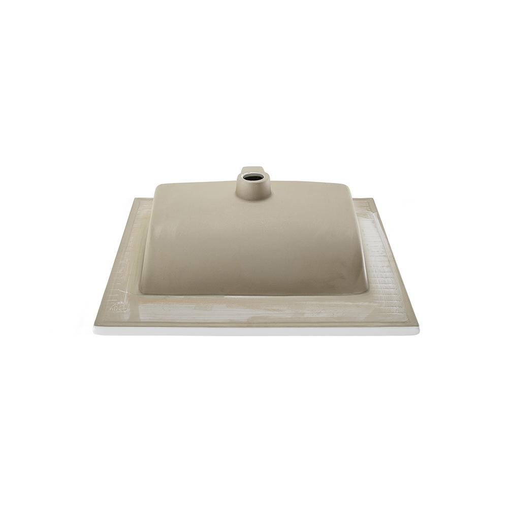 Ceramic Vanity Top 24 with Three Faucet Holes. Picture 6