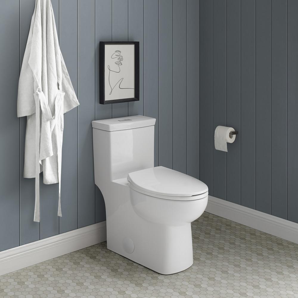 Classe One-Piece Toilet Dual-Flush 1.1/1.6 gpf. Picture 2