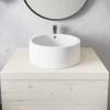 Monaco 16.5” Round Vessel Sink in Matte White. Picture 18