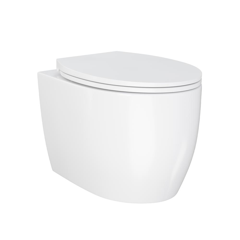 Classe Wall-Hung Elongated Toilet Bowl. Picture 1