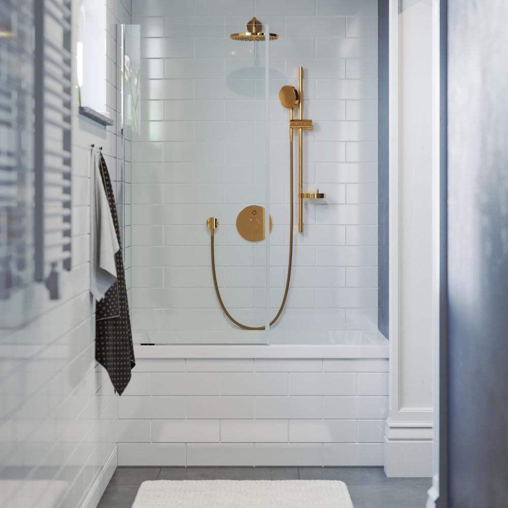 Voltaire 48" x 32" Left-Hand Drain Alcove Bathtub. Picture 2