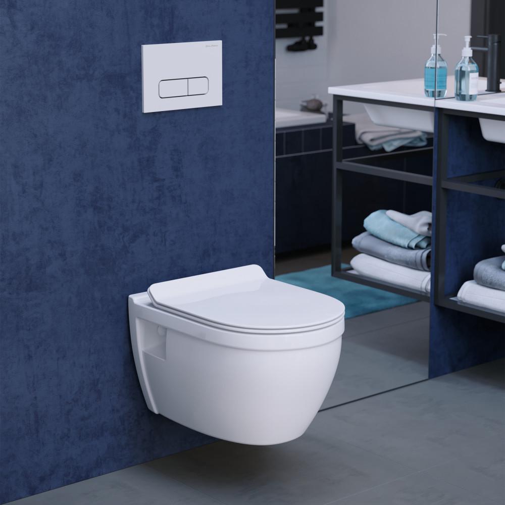 Ivy Wall-Hung Elongated Toilet Bowl. Picture 2