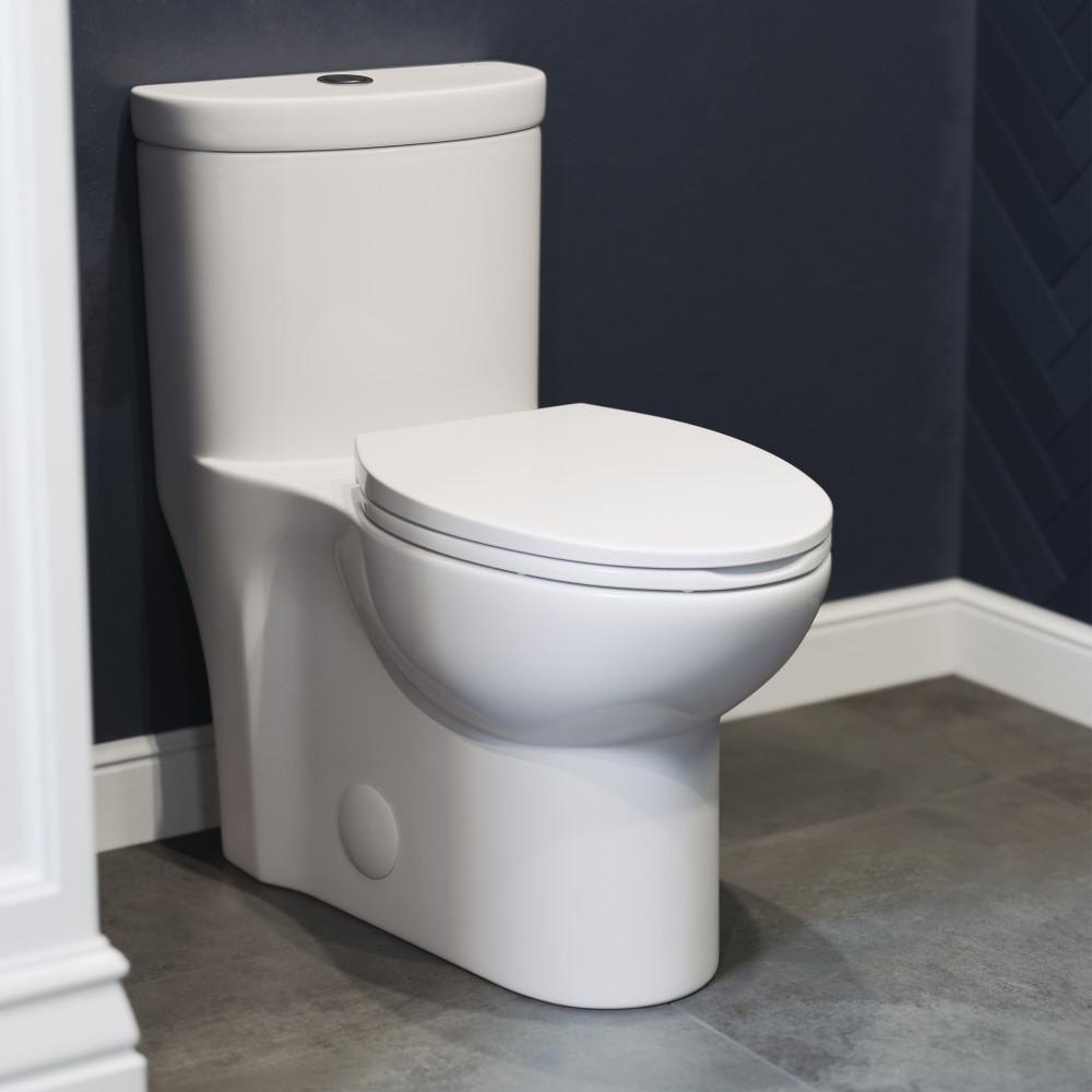 Sublime One-Piece Elongated Toilet Dual-Flush 1.1/1.6 gpf. Picture 2
