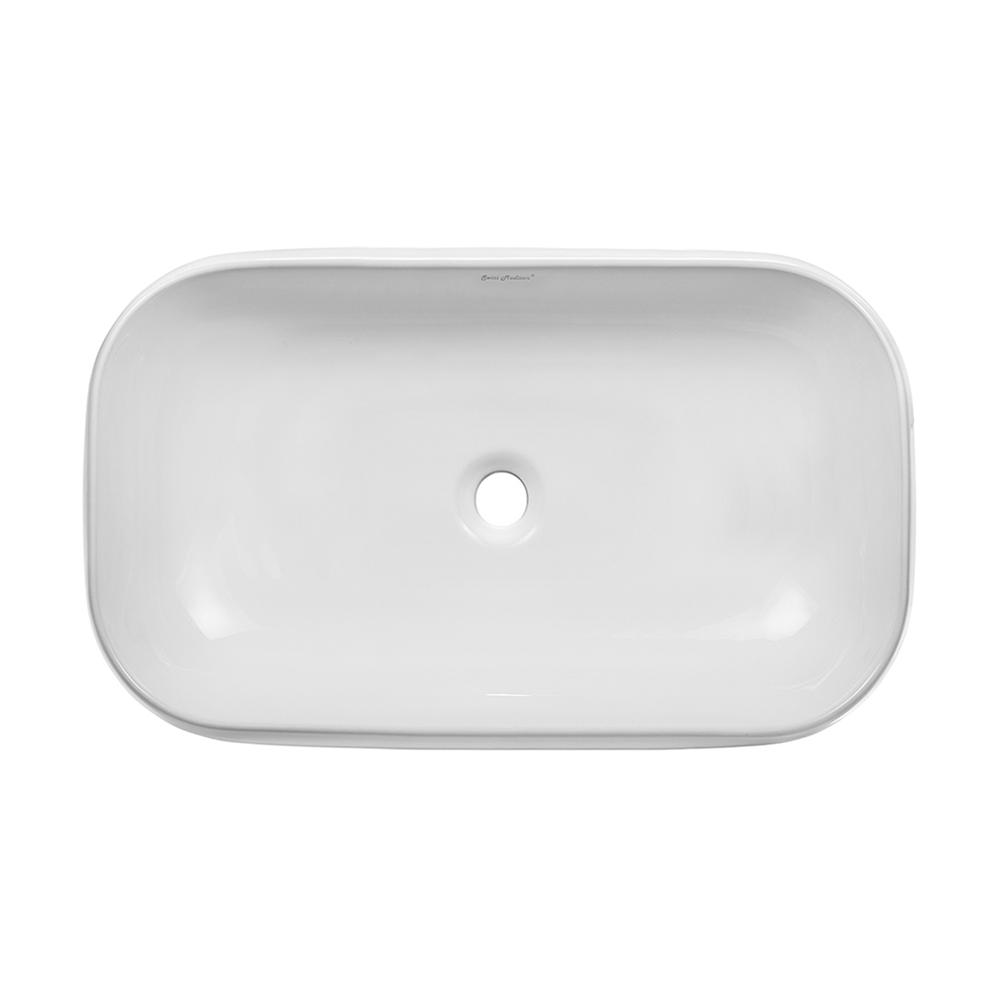 Chateau 28 Rectangle Ceramic Vessel Sink. Picture 4