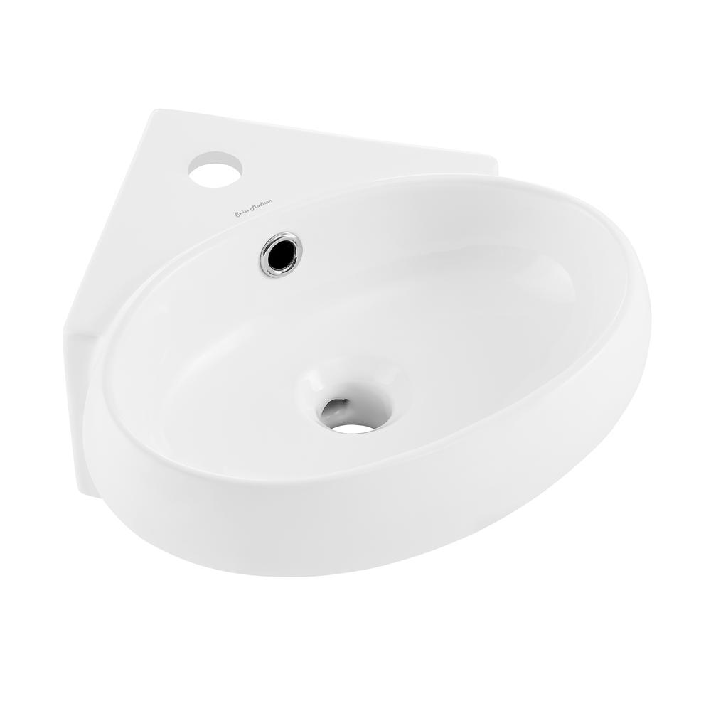 Plasir Corner Wall Hung Sink. Picture 2