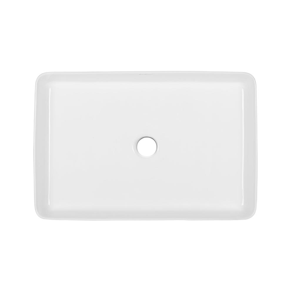 Concorde 24 Rectangle Ceramic Vessel Sink. Picture 3