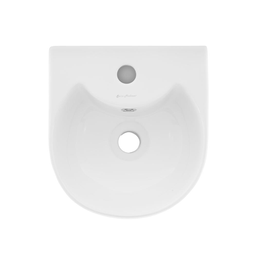 Sublime Rounded Basin Pedestal sink. Picture 3