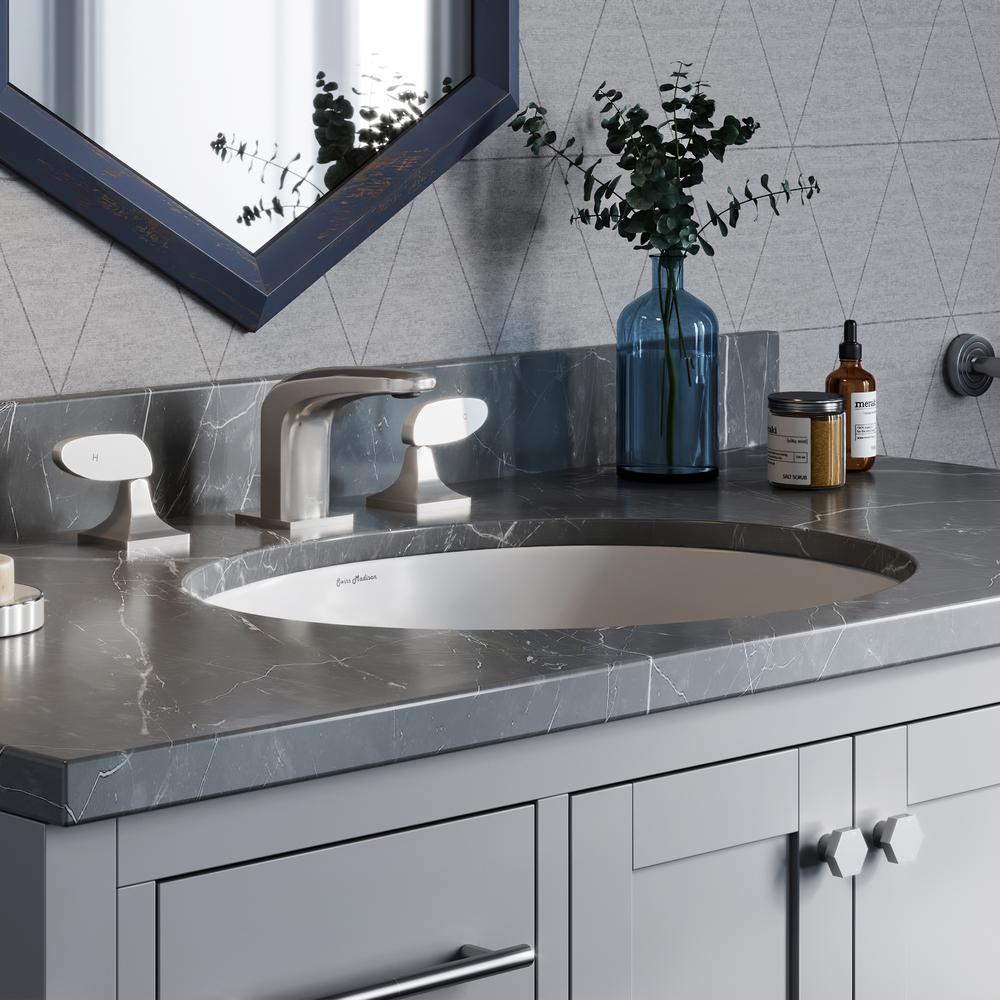 Monaco 19 Oval Under-Mount Bathroom Sink. Picture 17