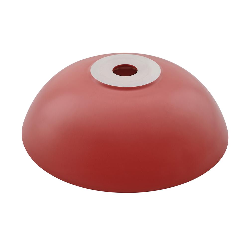 Classe 16 Ceramic Sink in Matte Red. Picture 6