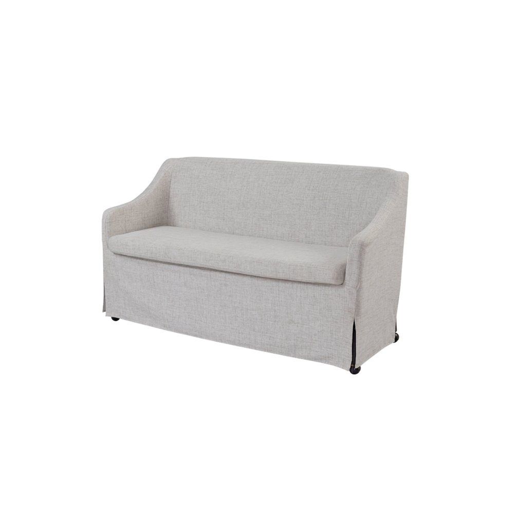 Wilmington Slipcovered Settee. Picture 5