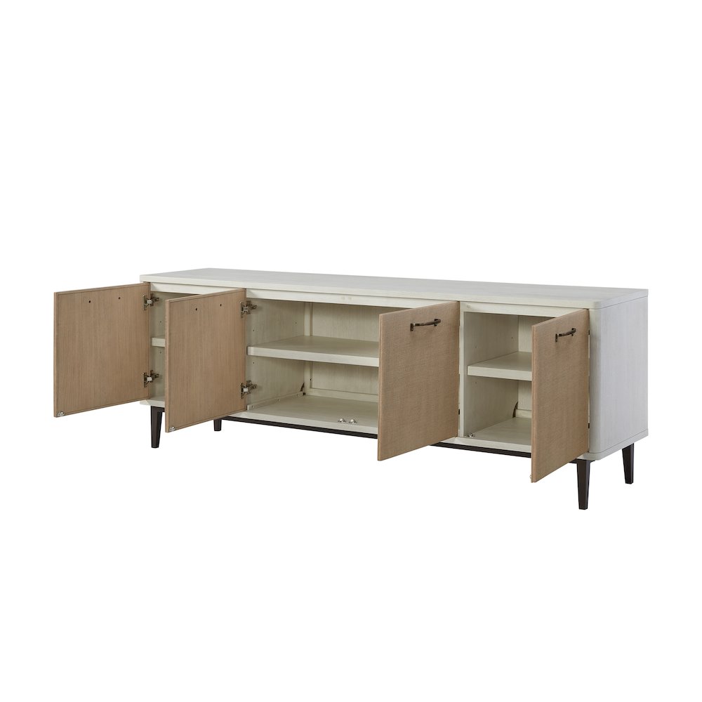 Transitional Elements 80" Console - Vanilla. Picture 3