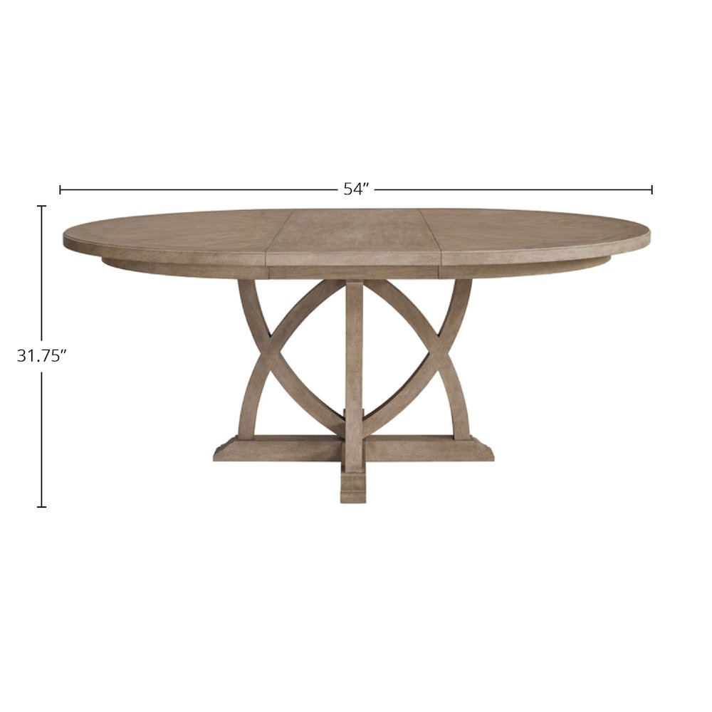 Wilmington Round Table W/ 18" Leaf. Picture 6