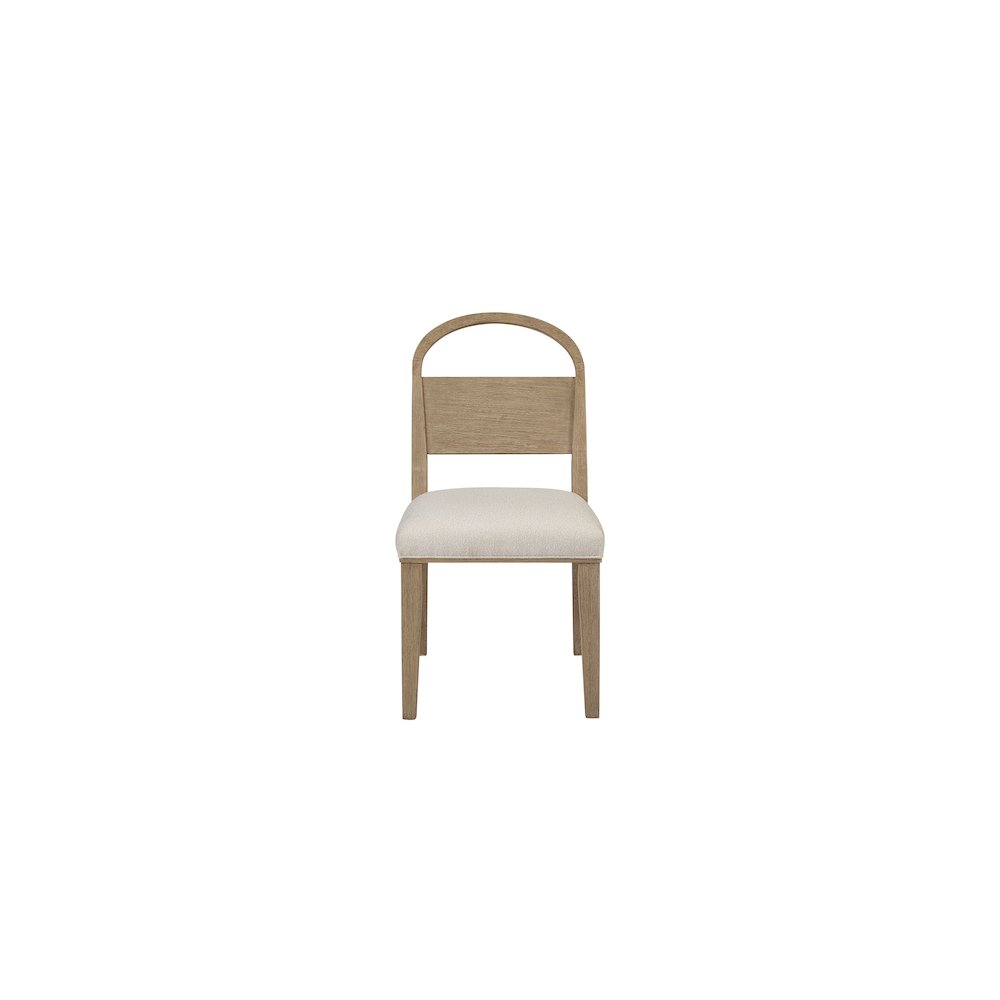 Elements Wood Arch Back Chair - In Toffee Finish. Picture 2