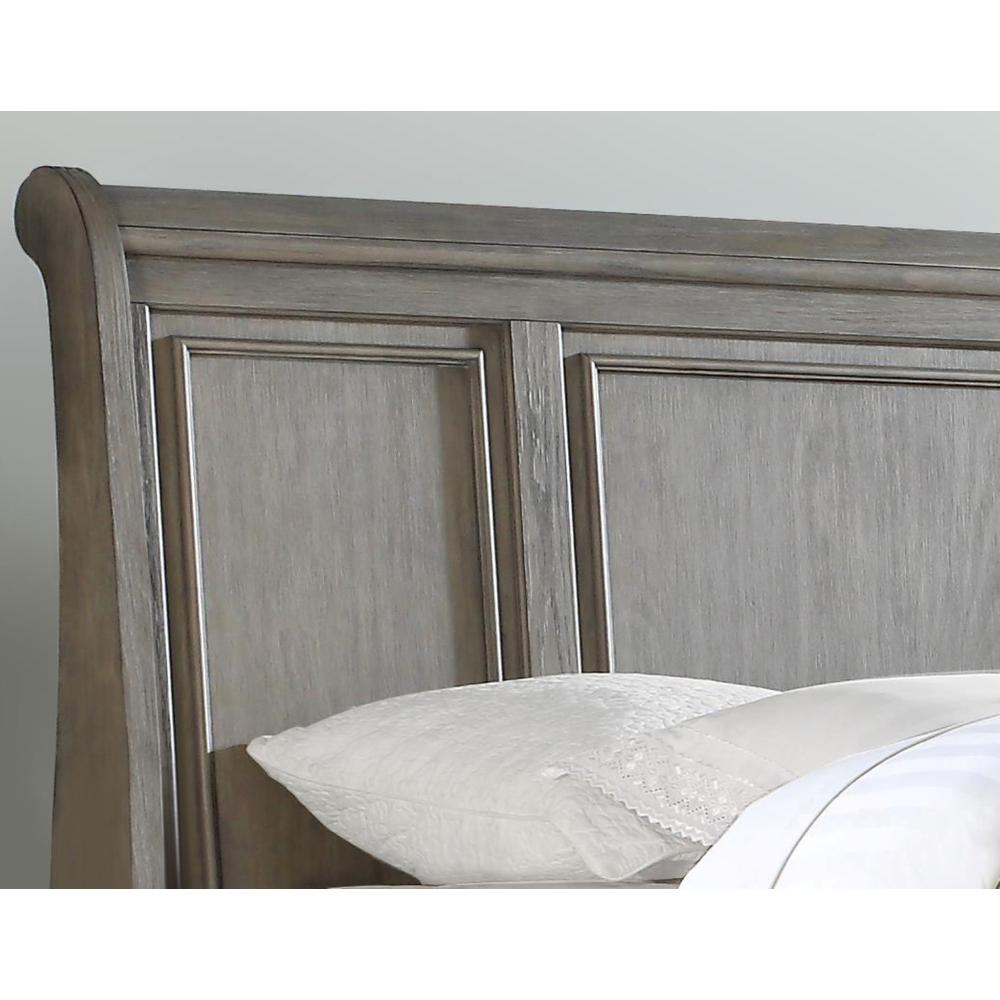 Prescott Gray Queen Bed. Picture 4