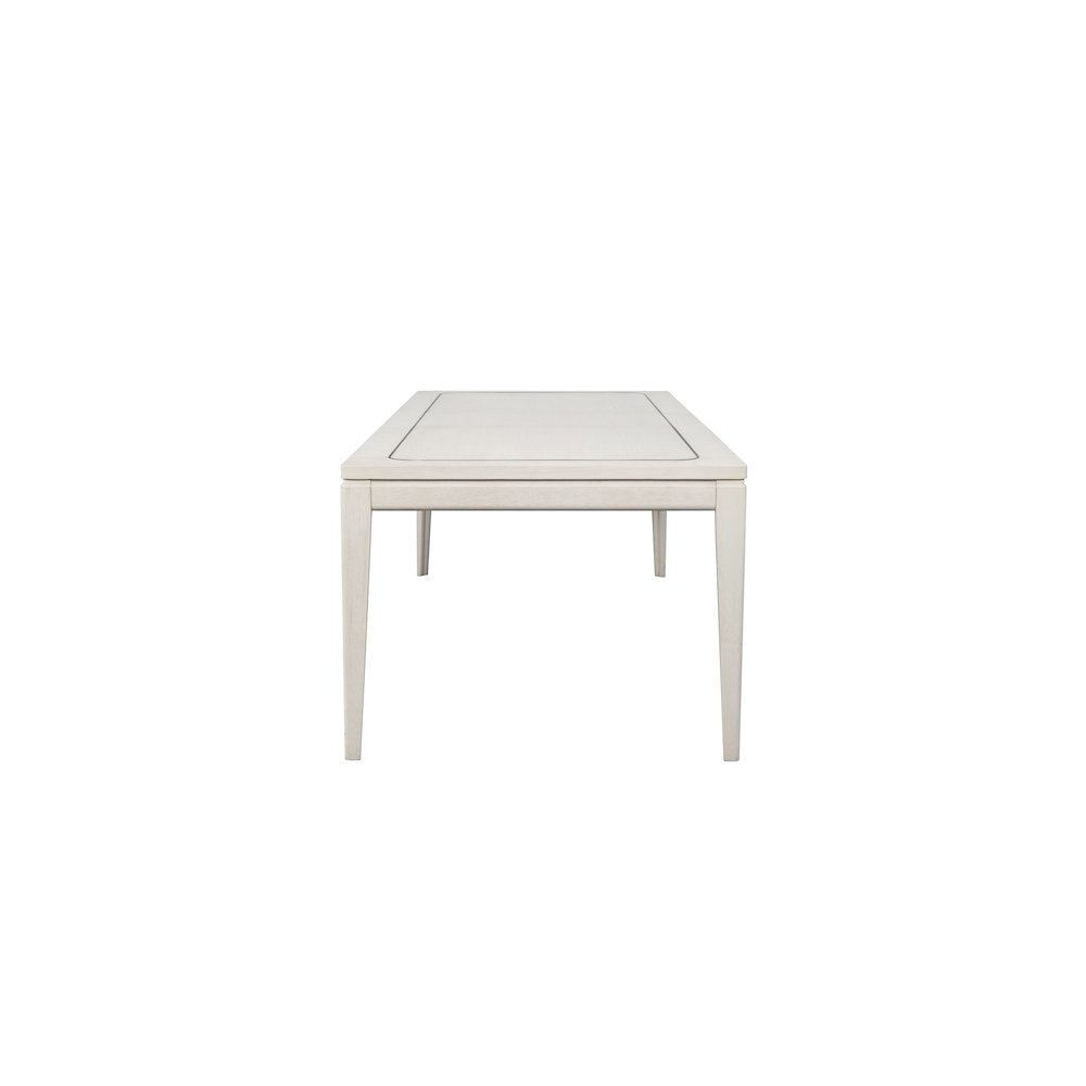 Elements Leg Table Metal Inlay - In Vanilla Finish. Picture 10