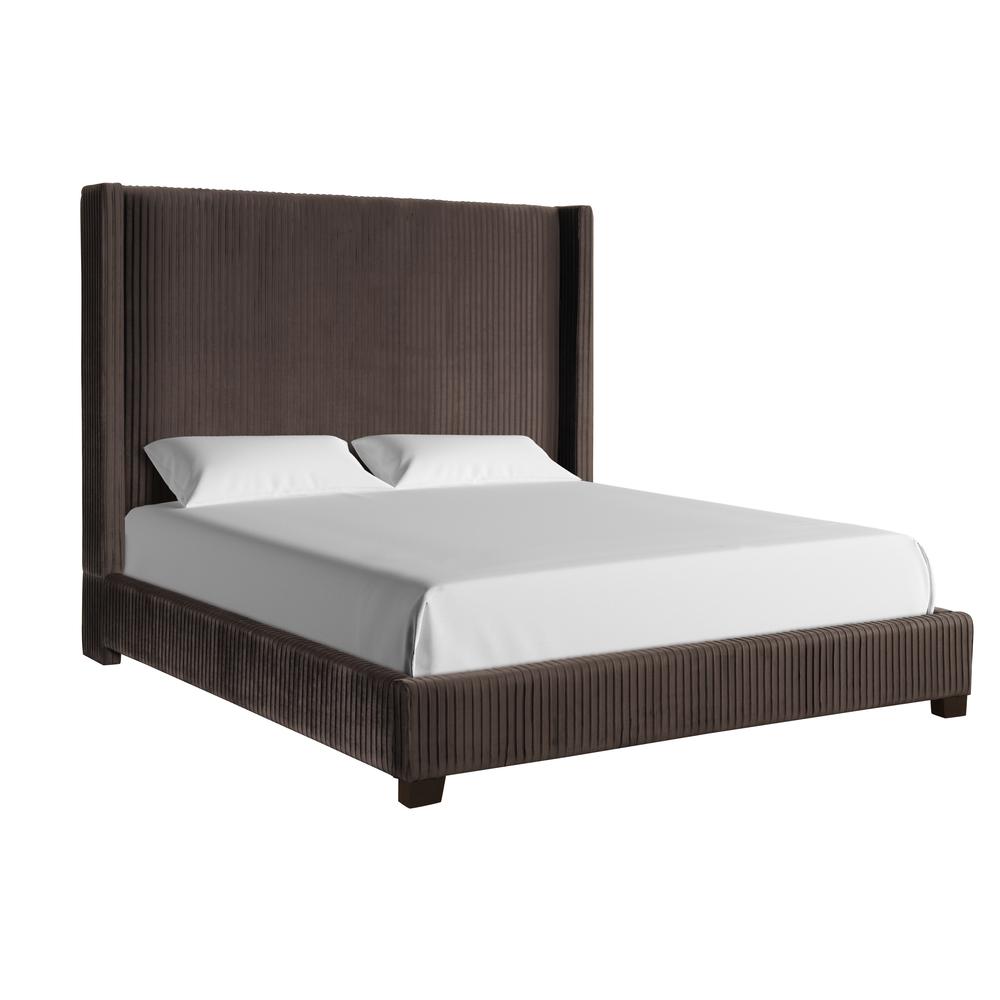 Milo Upholstered Queen Bed In A Box. Picture 7