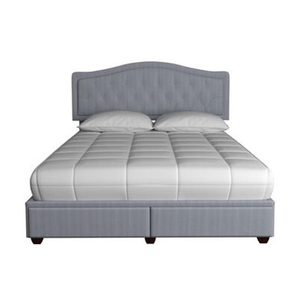 Elise Upholstered King Storage Bed In A Box. Picture 1