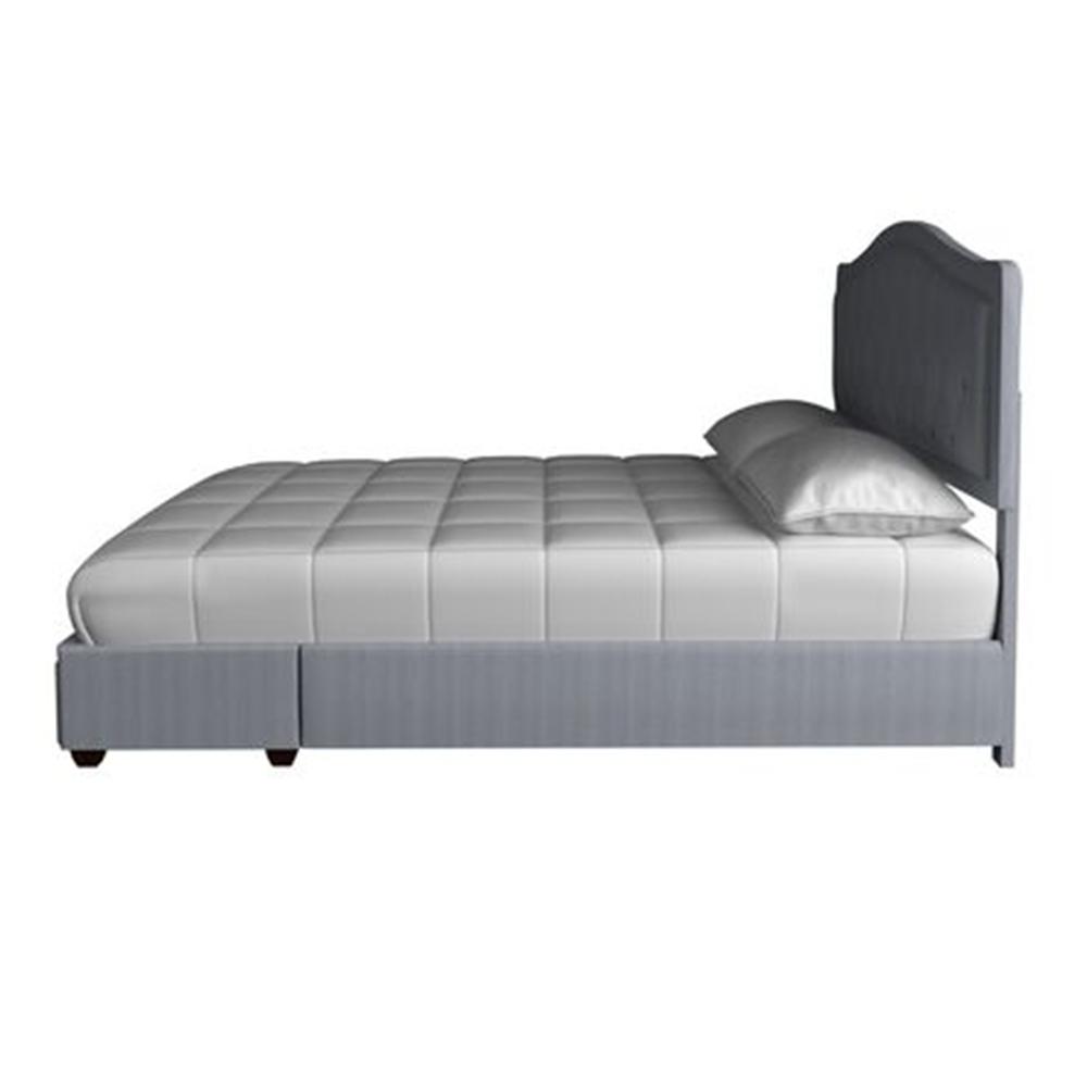 Elise Upholstered King Storage Bed In A Box. Picture 2