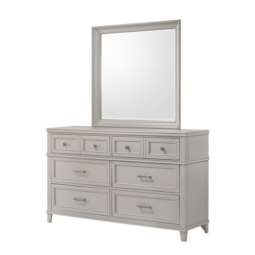 Gray Nova Ii 6 Drw Dresser. Picture 1