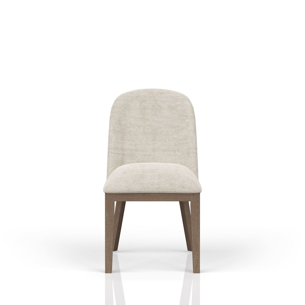 Elements Shelter Upholstered Chair - In Cocoa Finish. Picture 1