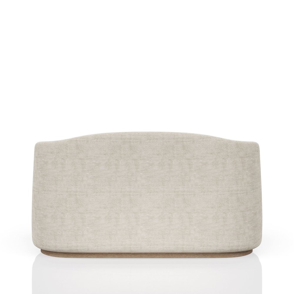 Elements Banquette - Ivory In Cocoa Finish. Picture 5