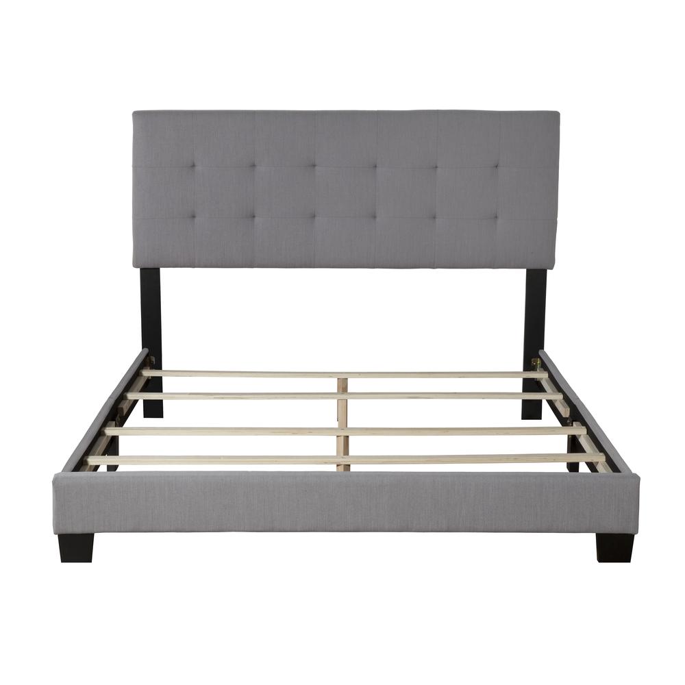 Eden Upholstered Twin Bed In A Box. Picture 3