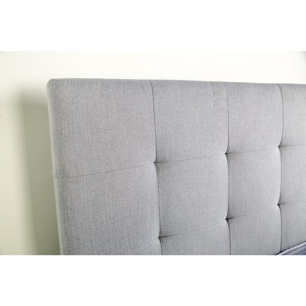 Eden Upholstered Twin Bed In A Box. Picture 7