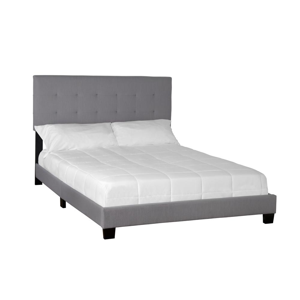 Eden Upholstered Queen Bed In A Box. Picture 1